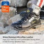 Memory Foam Steel Toe Work Boots Safety Shoes Mens Safety Boots Size 8 6 5 4 3