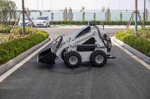 China Cheap Mini Skid Steer Loader 200kg 300kg 400kg 500kg Diesel Mini Skid Steer Brand New Loaders for Sale Skid Loader factory