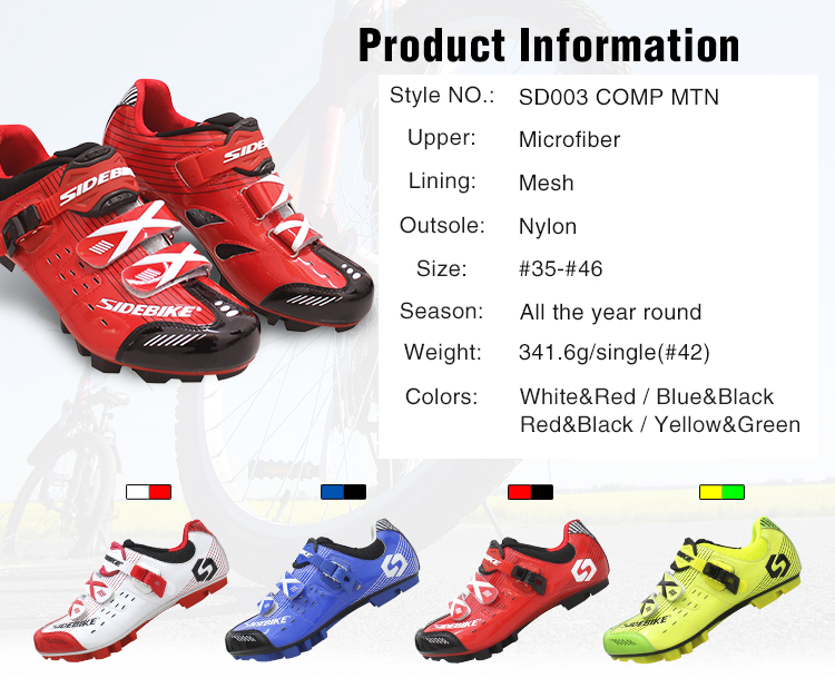 Zol Predator Mountain Bike MTB Cycling Shoes Indoor Outdoor Bicycle Sport Shoes