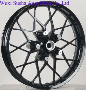 China Custom Bike Gloss Black Front 21&quot; Wheel Harley Road king factory