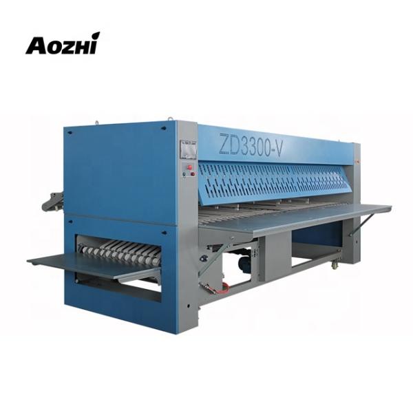 China Hotel Used Commercial Laundry Ironer Folding Machines for Sale Commercial Fabric Folding Machine factory