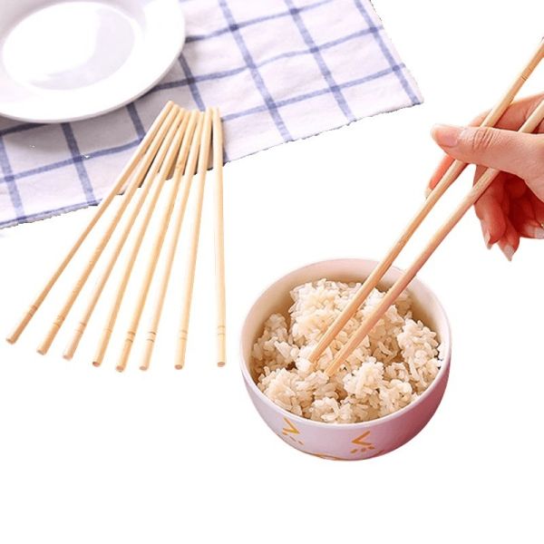 China Flatware Type Chopsticks Samples Free. Freight Collect Bamboo Chopsticks Disposable Customized Bamboo Round sharp Chopsticks factory