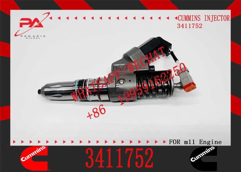 Construction Machinery PartsFuel Injector For M11 Diesel 3411752 3411761 4307547 4928171 For CUMMINS Diesel Engine