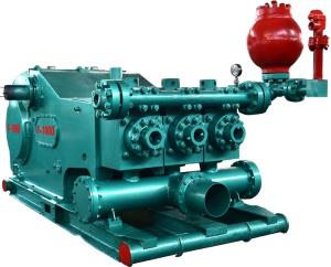 China Herringbone Gear 1000hp Oil Rig Mud Pump API-6 factory