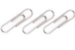 Office Stationery 100 PCS/Box Zinc Finish 28mm Round Metal Paper Clips