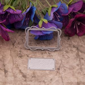China Scrapbook DIY album card frame Die Maker Cutting Die cut stencils DM-802 factory