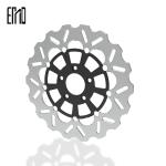 Polishing Stainless Steel Solid Disc Brake For Motorcycle