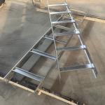 Indoor Outdoor Ladder Type Cable Tray With High Corrosion Resistance 50mm-200mm