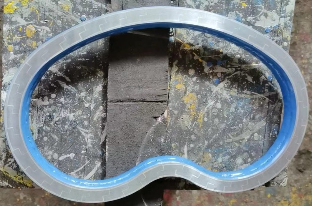 Putzmeister Zoomlion Concrete Pump Spare Part Glass Plate Spectacles Plate