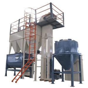 China Powder Goat Cattle Feed Production Machine Self Priming Feed Grinder Mixer factory