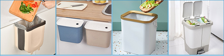 Wholesale Commerical 13 Gallon Bathroom Metal Step Trash Cans