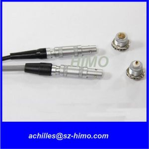 Circular cable Push-pull lemo coaxial Connectors with 500m/s² Acceleration and