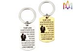 Multicolor Hypoallergenic SUS304 Custom Shaped Keychains