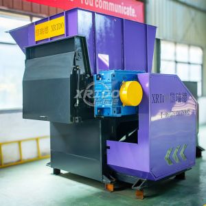 High Quality Rubber Single Shaft Shredder Waste Plastic Rubber Recycling