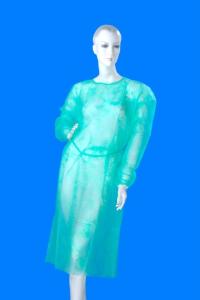 China 137*137cm 25gsm Disposable Patient Gowns For Adult factory