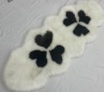 6ft Sheepskin Cushion Pads Fluffy Fur Carpet For Bench