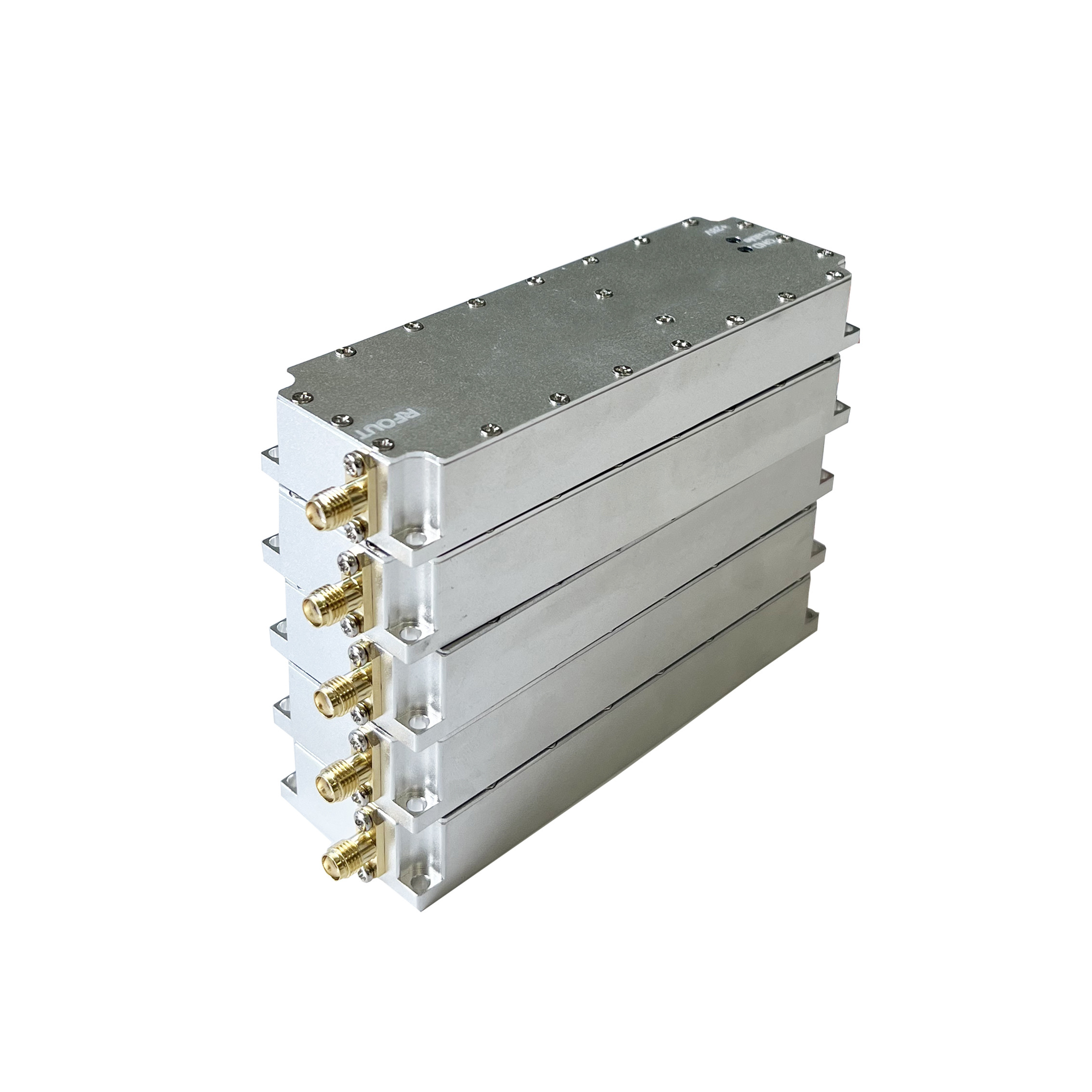 2.4G 4G 50W 2300-2500MHz GaN RF Power Amplifier Drone Counter Module for Anti Drone System Mavic3 Fpv Djis Autel Anti Fpv with Isolation Protector