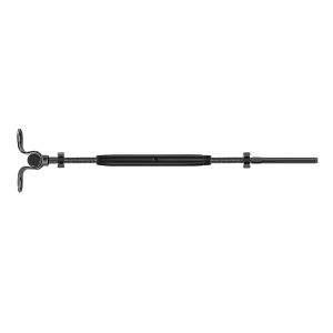 Adjustable Angle Black Swage for Easy Installation in Cable Railing and Rigging