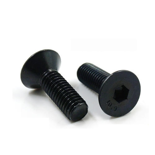 Black Finish DIN 7991 Countersunk Hexagon Socket Bolt with Customer Requirements