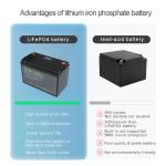 12.8V 50Ah 100Ah 130Ah 150Ah 200Ah 250Ah 300Ah Lithium Ion Electric Marine