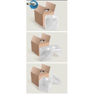 Semi Collapsible Jerry Can 10 Liters LDPE Plastic Cubitainer 10L