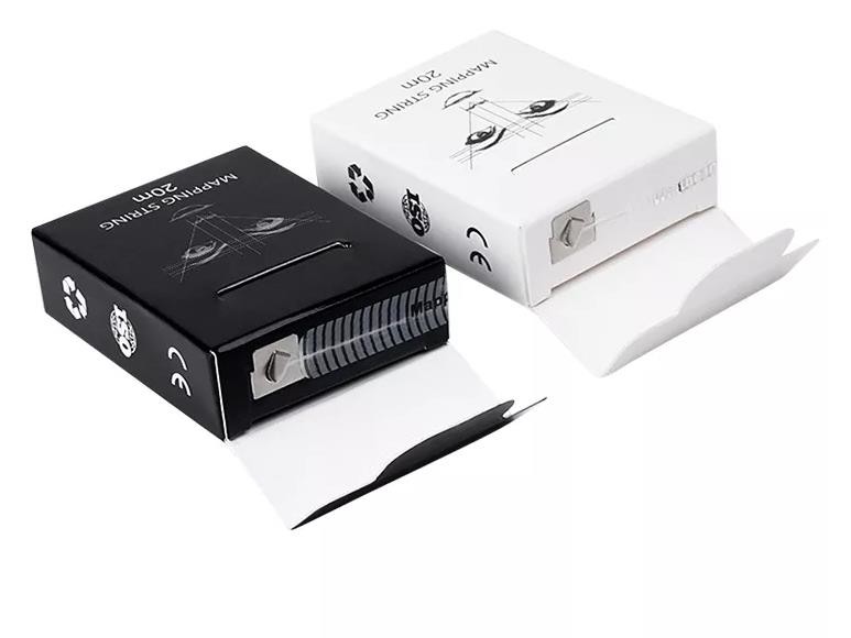 10 Meters Length Eyebrow Measuring Tool Microblading Tattoo Pre Inked Mapping String