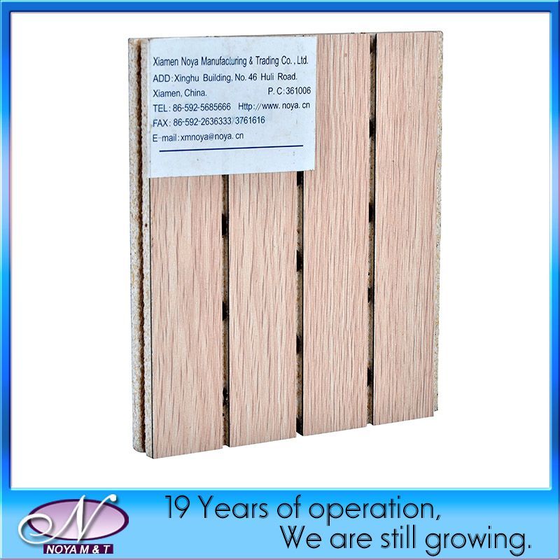 Acoustic Soundproofing Wooden Board Panel for Ceiling/Wall Decorative