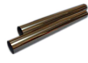 China 304 Polished Stainless Steel Pipe , Welded Type Stainless Steel Straight Pipe factory
