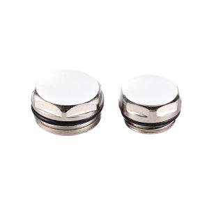 China Nickel Plated Manual Radiator Air Vent Bleed Plug Valve Brass factory