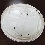 Single Cavity Plastic Electronic Parts Injection Molding lampshade Lower Cover