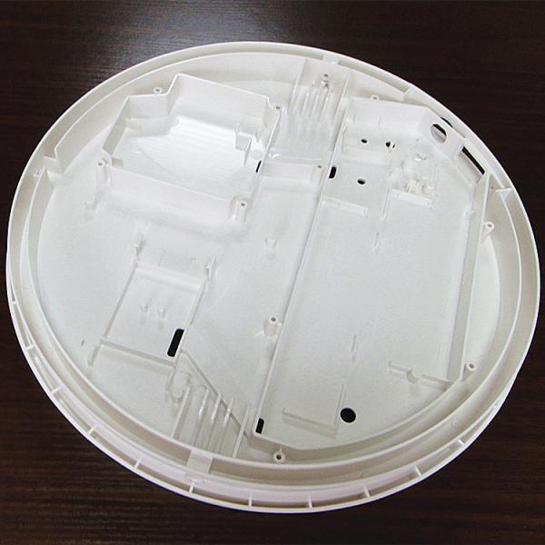 Single Cavity Plastic Electronic Parts Injection Molding lampshade Lower Cover