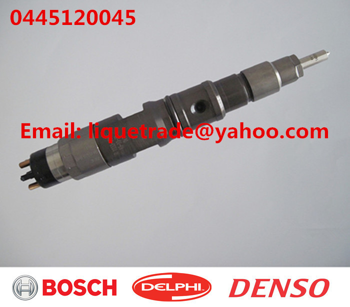BOSCH 0 445 120 040 Genuine and New Common rail injector 0445120040 for DAEWOO DOOSAN 65.10401-7001C, 65.10401-7001