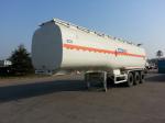 3 axles oil tanker trailer 50000 liters for oil transport in Africa