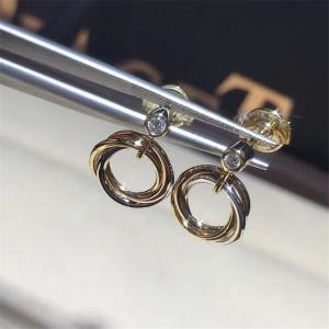 China C love series diamond earring 18k gold white gold yellow gold rose gold bracelet Jewelry factory in Shenzhen, China factory