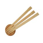 Natural Bamboo Disposable Chopsticks with Printing Logo on Sleeve Length 18cm