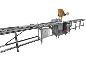 China Heavy Display Arbitrary Angle Single Head Saw For Aluminum Cutting factory