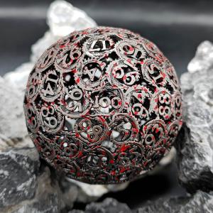 China Panlong Hollow 100D Metal Dice Set Dungeon And Dragon DND#RPG#COC factory