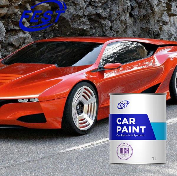 1K Solid Colors Paint Fast Drying Easy to Apply Eco-Friendly for Automotive