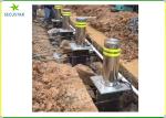 Automatic Retractable Parking Bollards , Hydraulic Rising Bollards 600mm Height