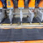Textured Perforated HDPE Geocell For Road / Hill / Slope Soil Reinforcement 100