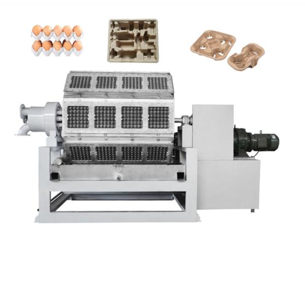 Low Power PLC Control Paper Pulp Tray Making Machine With Online Technical