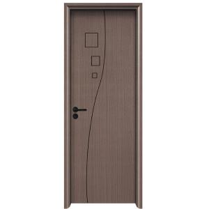 China Quick Installation Waterproof WPC Hollow Door 2400mm Height factory