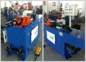 China Hydraulic Pipe End Forming Machine , PLC Control Single Head Tube Forming Machine factory