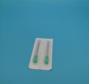 China Side Hole Out Diameter 3.4mm 10G Disposable Veterinary Needles Syringes Olive Green factory