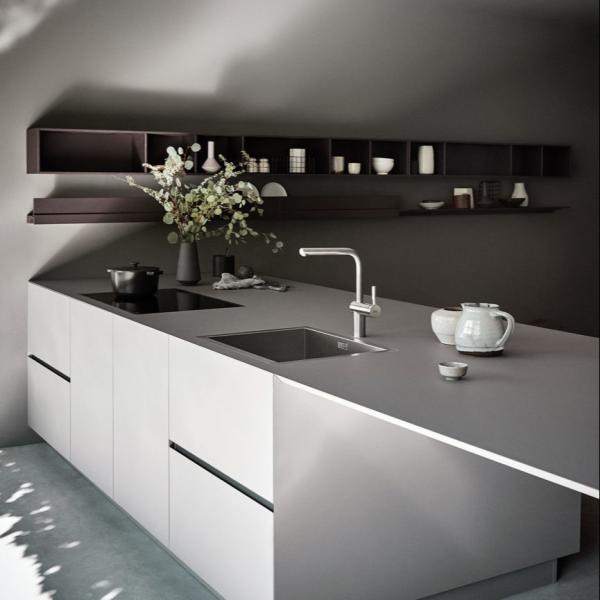 Modern Style Complete And Countertops Designs Lacquer Kitchen Cabinets For