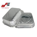 550ML Disposable Food Aluminum Foil Baking Pan 0.06mm Thickness