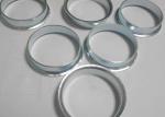 Zinc Plating Deep Drawn Parts Metal Ring Stamping 1.5mm Thickness For Chair