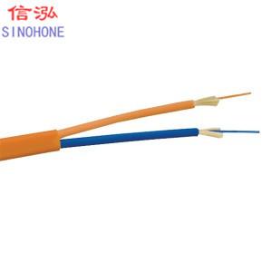 China FTTH Indoor Fiber Optic Cable Separated Easily Long Delivery Length 1-4 Core factory