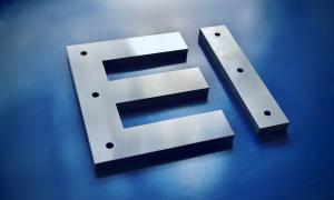China 4 Holes EN 10106 EI Core Lamination Transformer Laminated Magnetic Core Steel Sheet factory