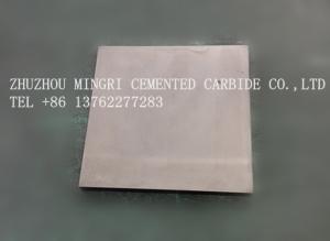 China YG6A YG8 YG15 WC Cobalt Tungsten Carbide Wear Plate For Machining Blades factory